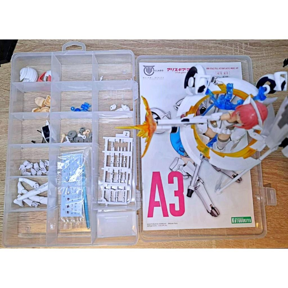 【出清已組模型】 壽屋 AGA 女神裝置 相河愛花 特典版 機娘 無人機 組裝 模型 素組 殺肉 1/12 可動-細節圖4