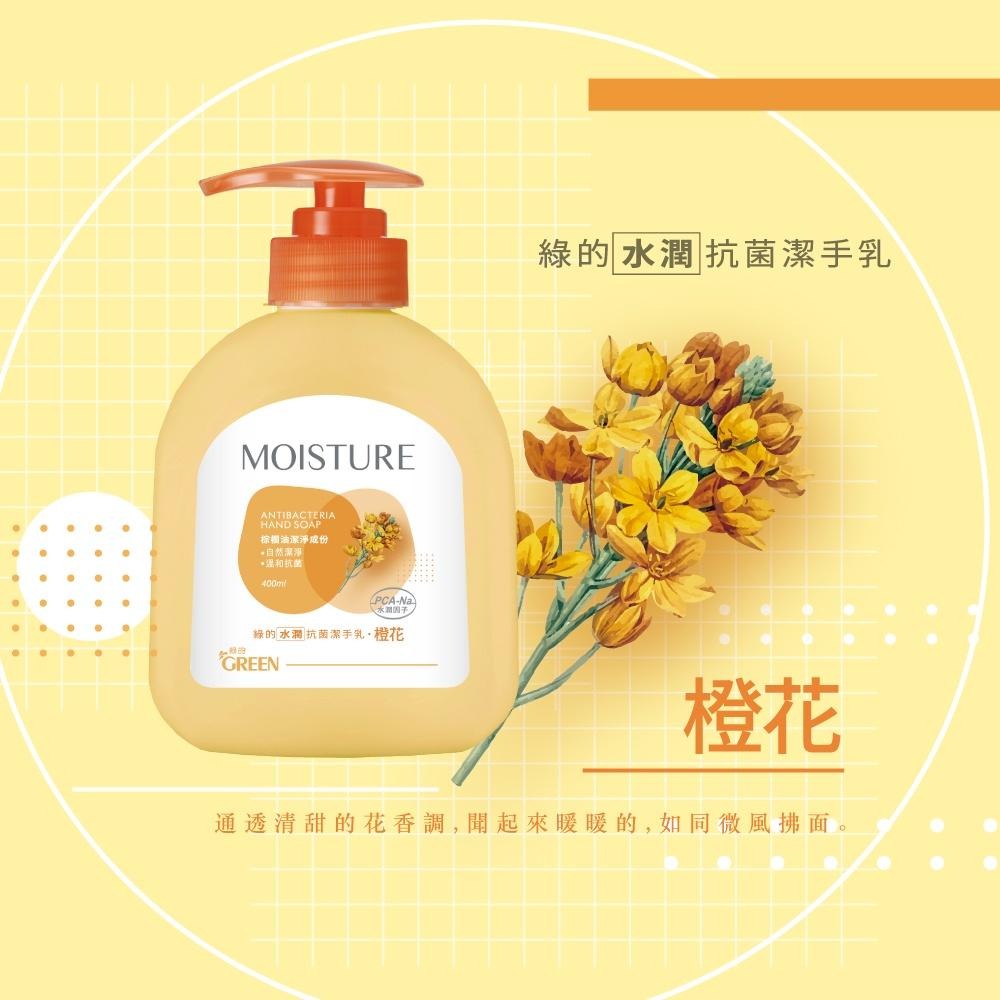 GREEN MOISTURE 水潤抗菌潔手乳加侖桶-朦朧之戀(綠茶)3800ml 洗手乳-細節圖6