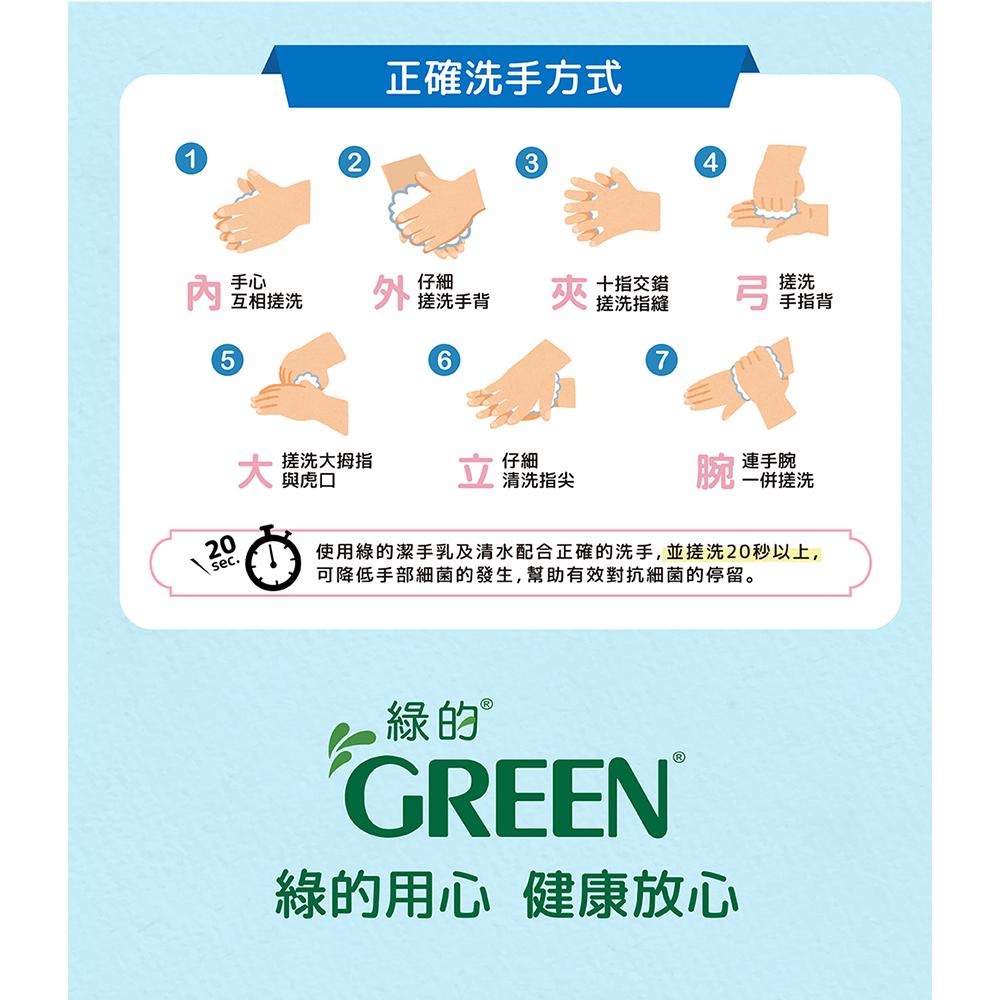 綠的GREEN 植物抗菌潔手慕斯加侖桶-開心花園3800ml 洗手泡泡 洗手慕斯-細節圖6