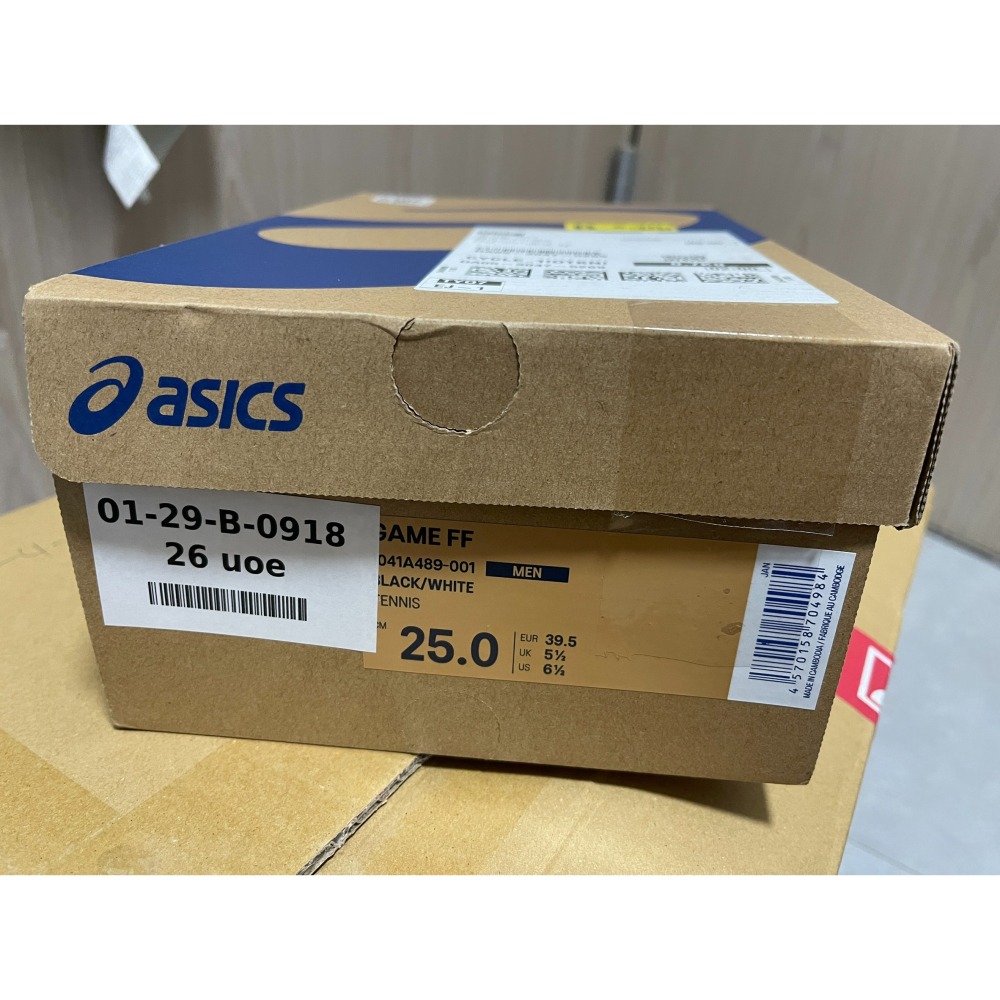 便宜賣 全新 亞瑟士 asics GAME FF 男鞋 25CM US6.5 網球鞋 匹克球鞋 羽球鞋 通用-細節圖4