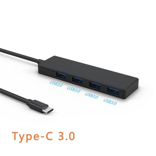 Typc-C 3.0 USB3.0 HUB 4port 集線器 分線器 擴展器 0.3M 30cm