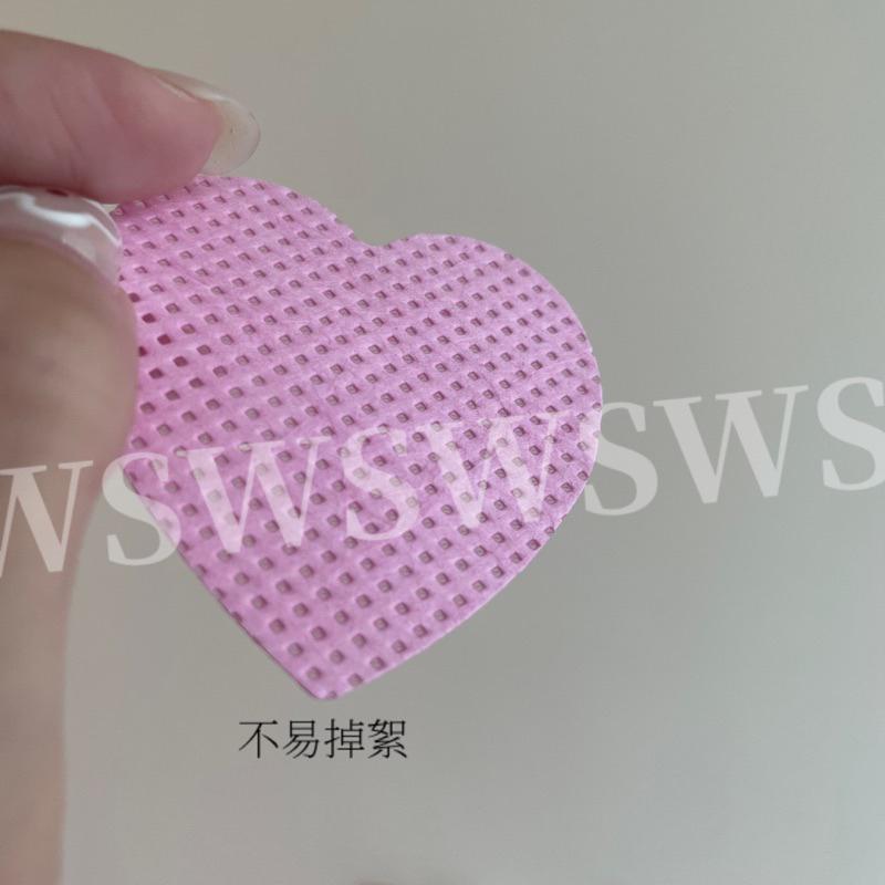 -現貨-愛心清潔棉片 美睫 黑膠 美甲-細節圖3
