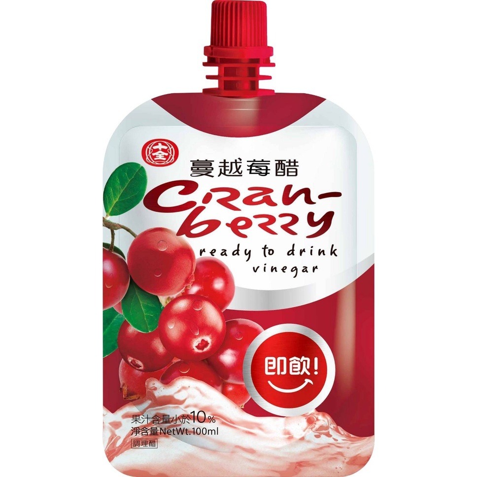 【十全】果醋即飲醋 (青梅/蘋果/葡萄/鳳梨/蔓越莓/蜜桃) 100ml/包-細節圖3