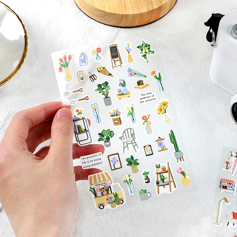 Knock Kncok- 現貨-日常創意ins生活小物手帳裝飾貼4款-細節圖4