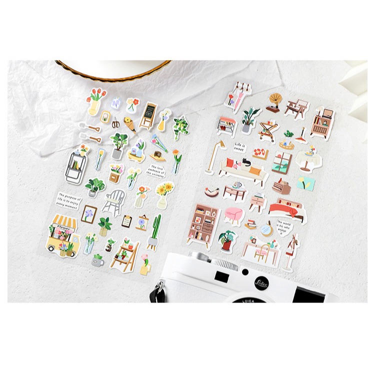 Knock Kncok- 現貨-日常創意ins生活小物手帳裝飾貼4款-細節圖7