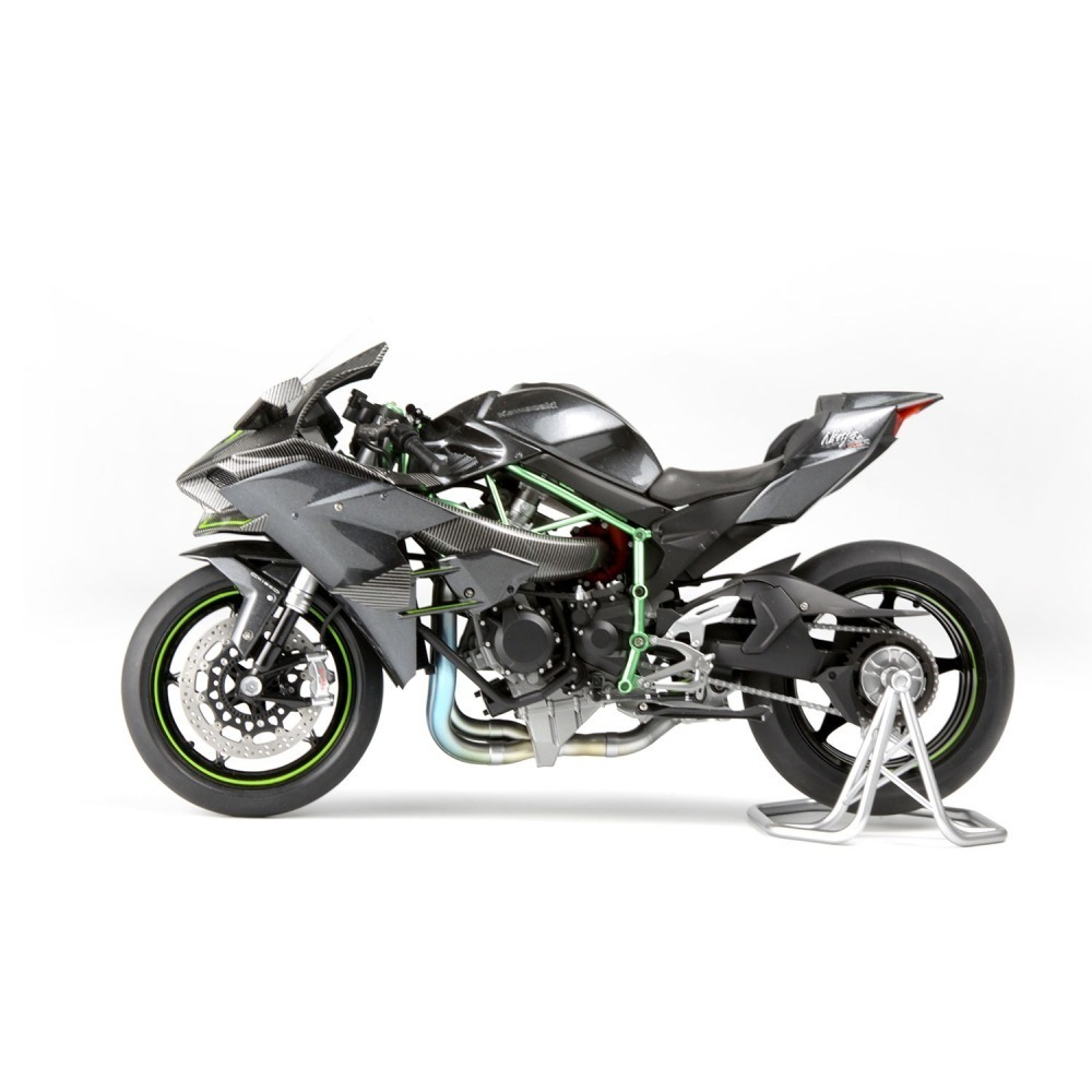 MENG 1/9 悅色版 Kawasaki Ninja H2 街道版 阿湯哥/TOP GUN-細節圖5