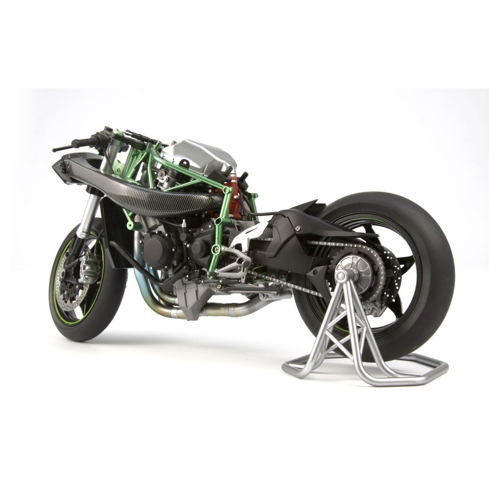MENG 1/9 悅色版 Kawasaki Ninja H2 街道版 阿湯哥/TOP GUN-細節圖7