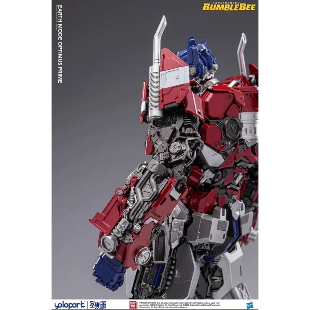 聖斯基 YOLOPARK SOSKILL OPTIMUS PRIME 大黃蜂外傳 柯博文 PG等級 組裝模型-細節圖4