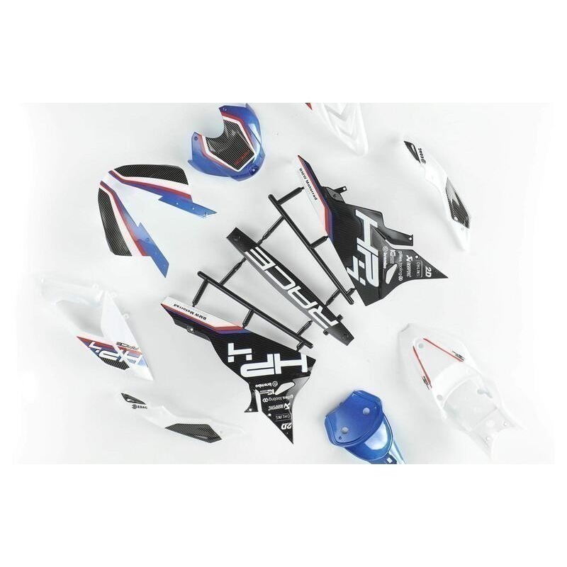 MENG 1/9 BMW HP4 RACE 悅色版 MT-004S -最熱銷的車種-細節圖4