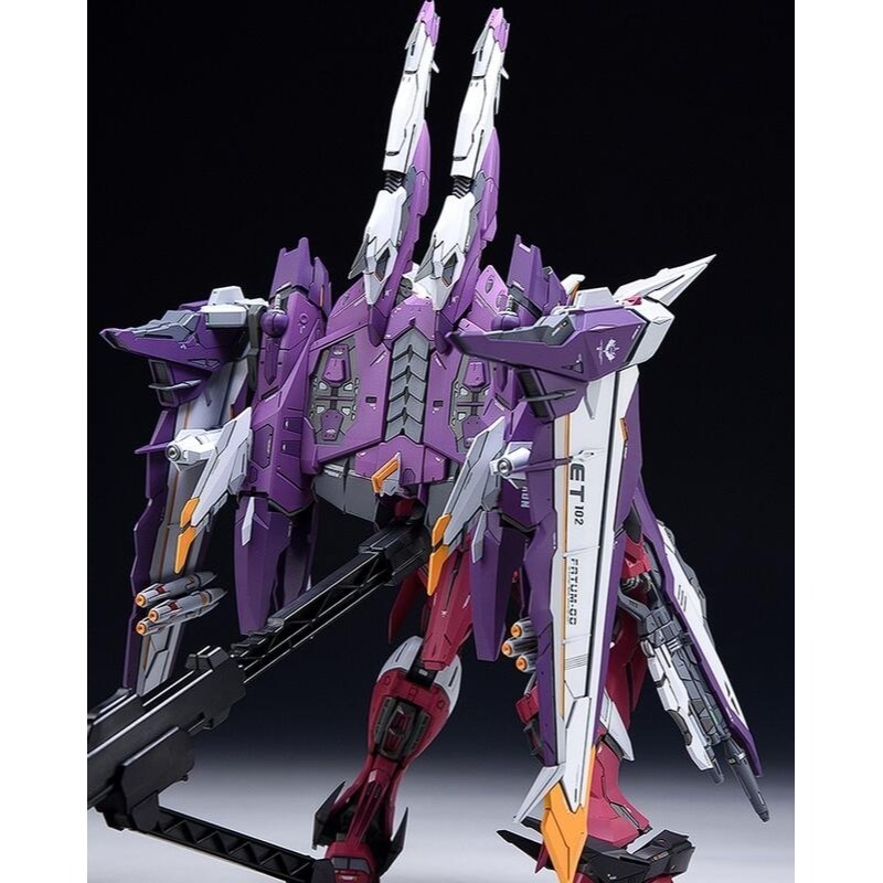 CMM 財喵喵 原廠 MG 1/100 正義 GK 改套-細節圖3
