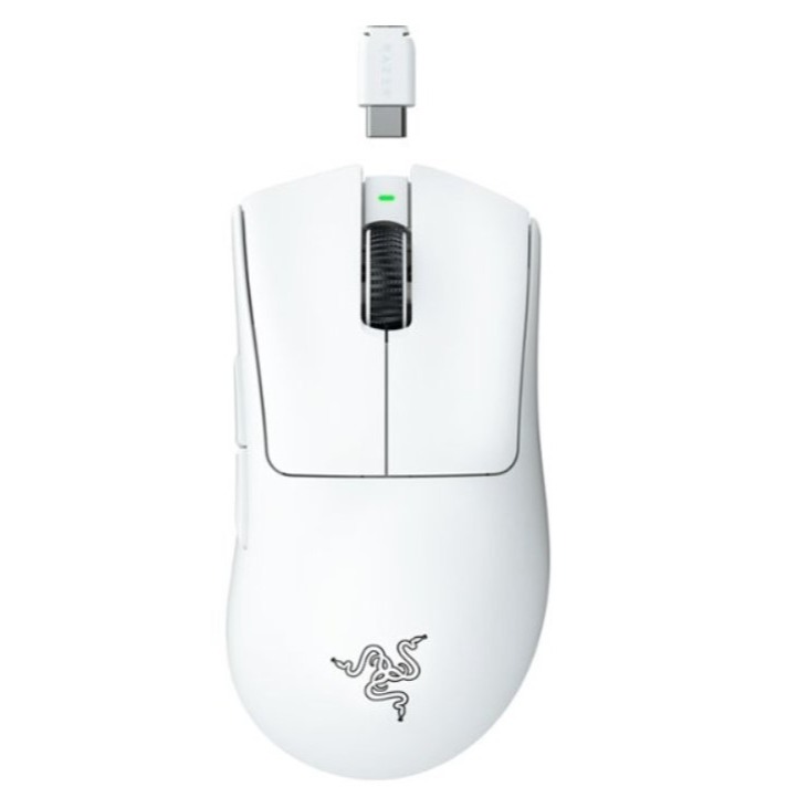 全新 公司貨 雷蛇Razer DeathAdder V3 PRO 煉獄蝰蛇 V3 PRO 超輕量無線人體工學滑鼠(白)-細節圖2