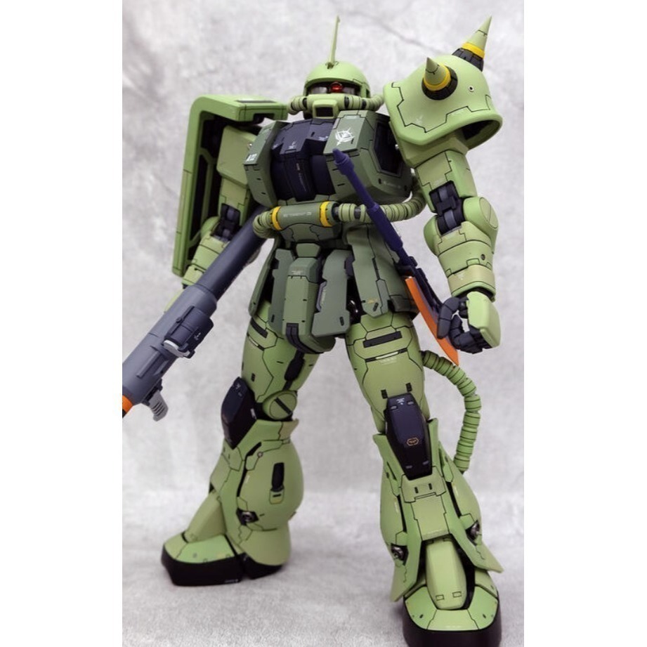 育膠 薩克/ZAKU 2.0 GK改套 完全3D修改版-細節圖2