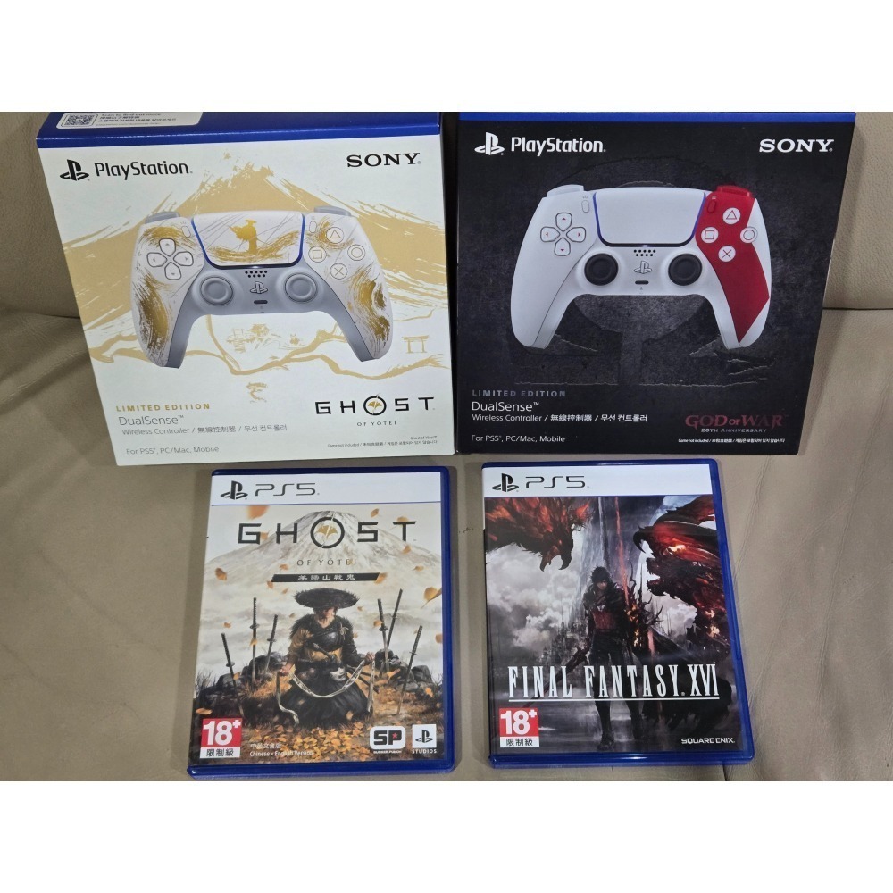 PS5 DualSense 無線控制器 限量版 搭 遊戲組合 專用賣場-細節圖2