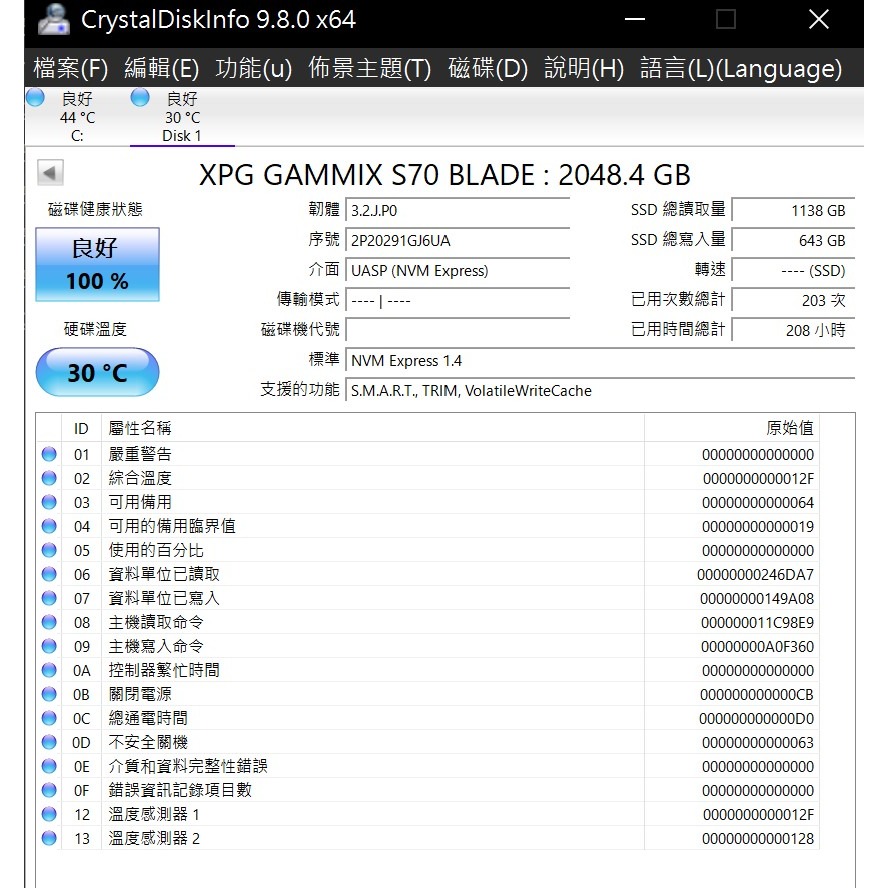 【售】M.2 SSD 1TB/2TB  (FB賣場)-細節圖4