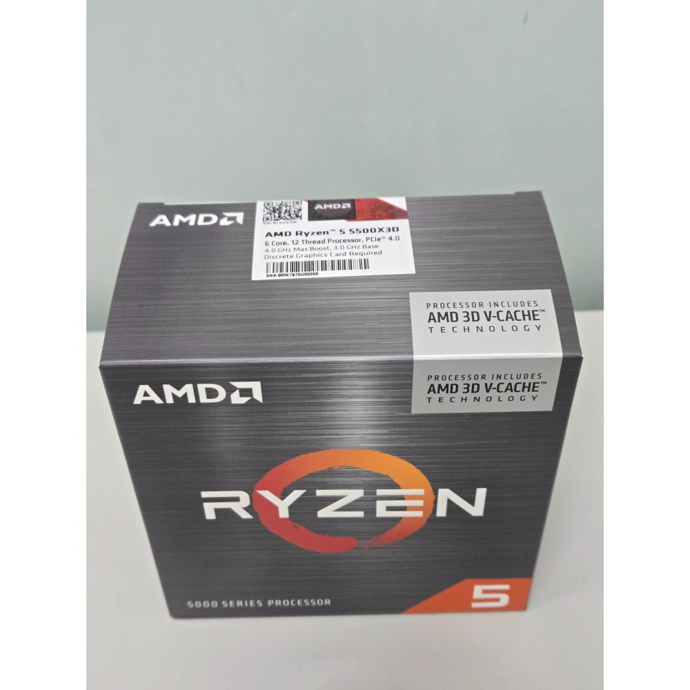 AMD 超微 Ryzen 5-5500X3D 4GHz 6核心 中央處理器-細節圖2