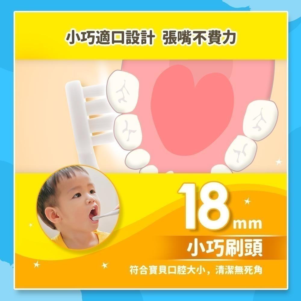 【Lab52齒妍堂】小頭軟毛嬰幼兒牙刷 2入/組｜幼兒專用 牙齒清潔 柔軟刷毛-細節圖7