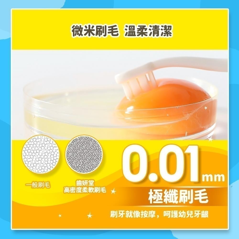 【Lab52齒妍堂】小頭軟毛嬰幼兒牙刷 2入/組｜幼兒專用 牙齒清潔 柔軟刷毛-細節圖8
