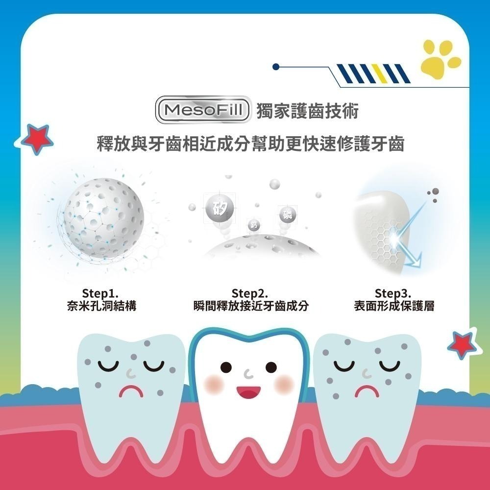 【Lab52齒妍堂】兒童含氟防蛀修護漱口水300g｜加倍防蛀修護 汪汪隊漱口水 無酒精漱口水 含氟漱口水-細節圖7