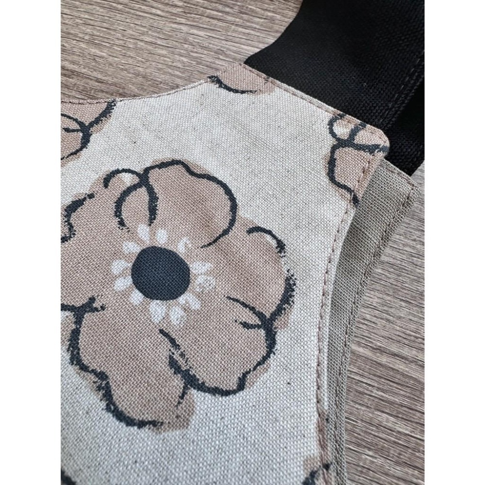 柔霧花園 柔軟水滴包 肩背 大容量 軟布包-細節圖8