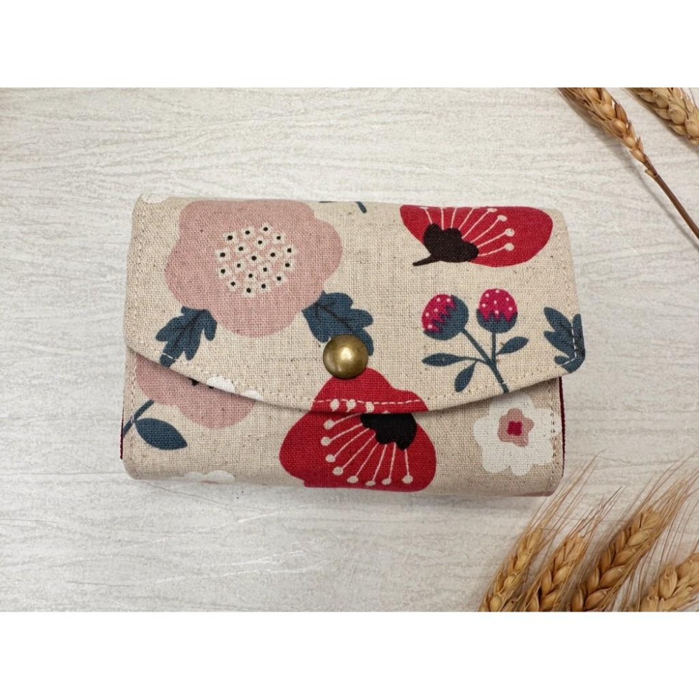 莓果花園 小日和三層包 手拿包 零錢包 輕便 收納包-細節圖4