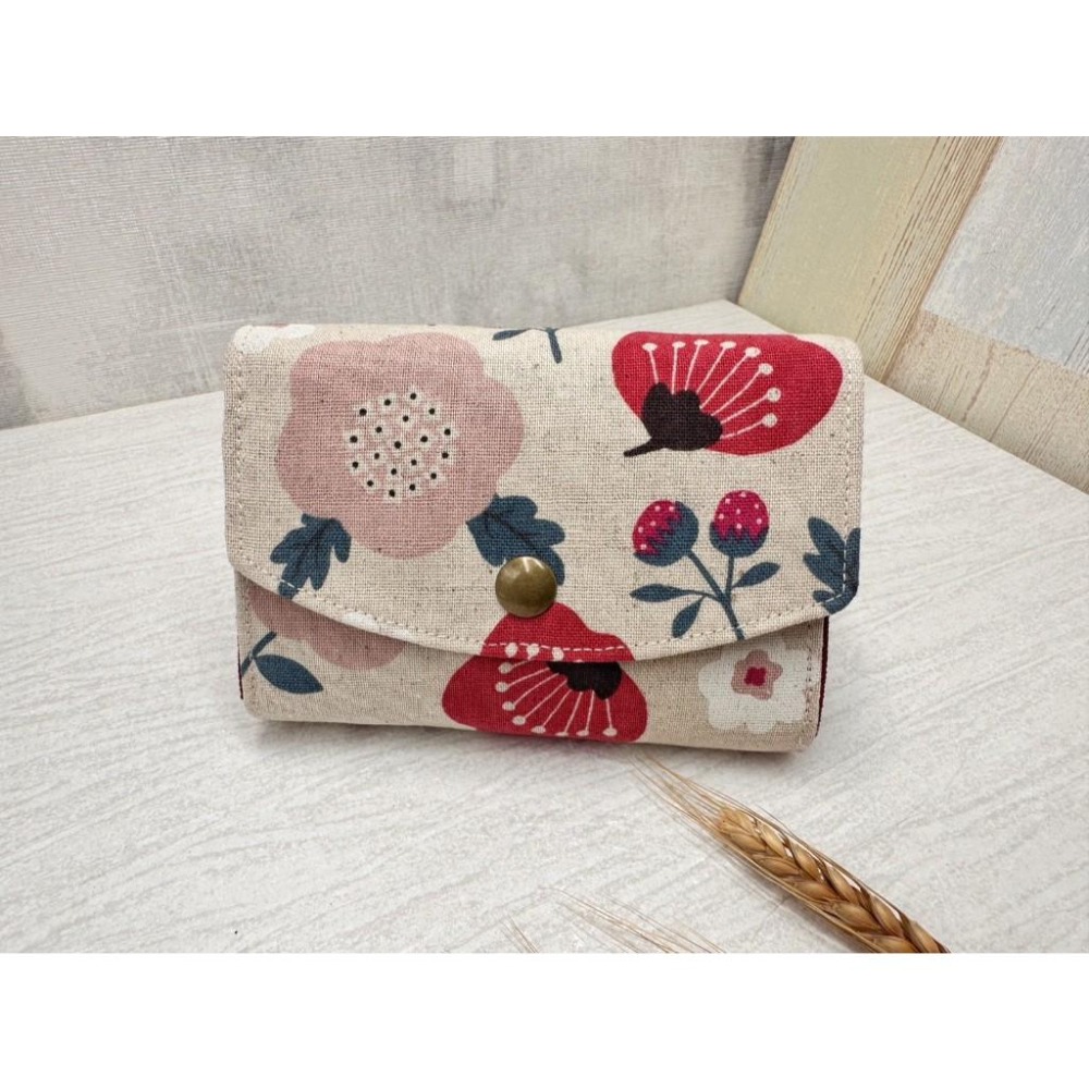 莓果花園 小日和三層包 手拿包 零錢包 輕便 收納包-細節圖5