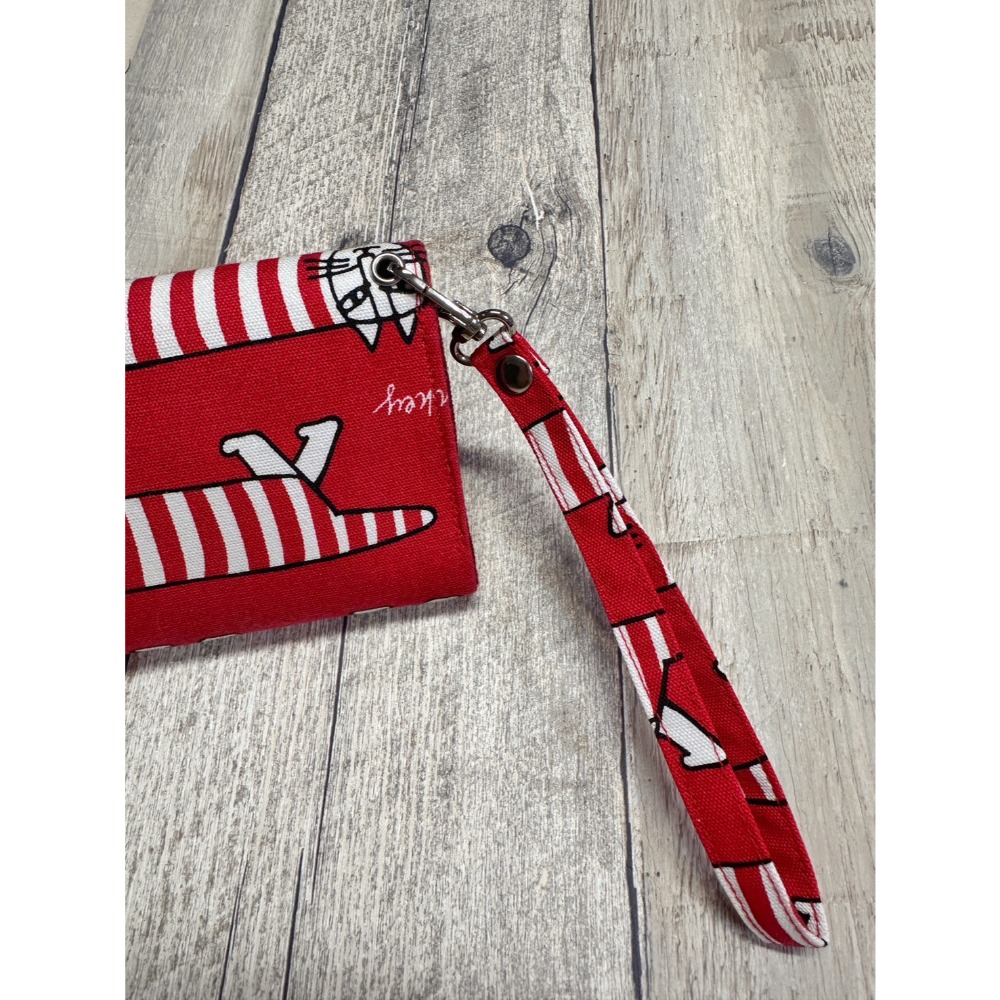 莓果花園 小日和三層包 手拿包 零錢包 輕便 收納包-規格圖9