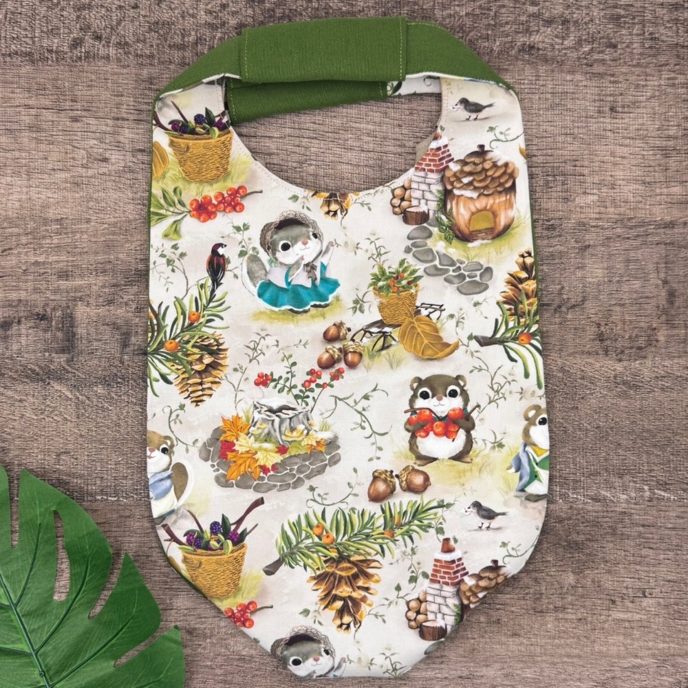 豐收鼠鼠 簡約風拼接手提包 手拿包 輕便包-規格圖10