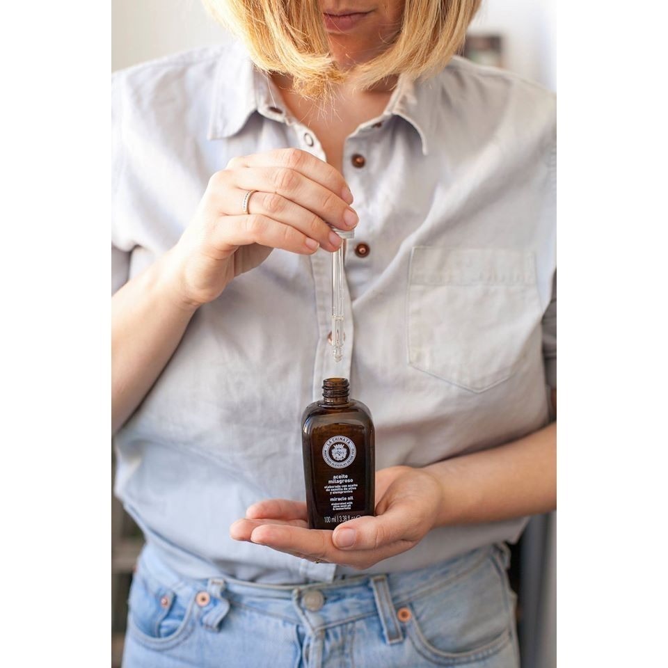 『現貨』西班牙LA CHINATA MIRACLE OIL奇蹟油 100ml 臉部保養油-細節圖3