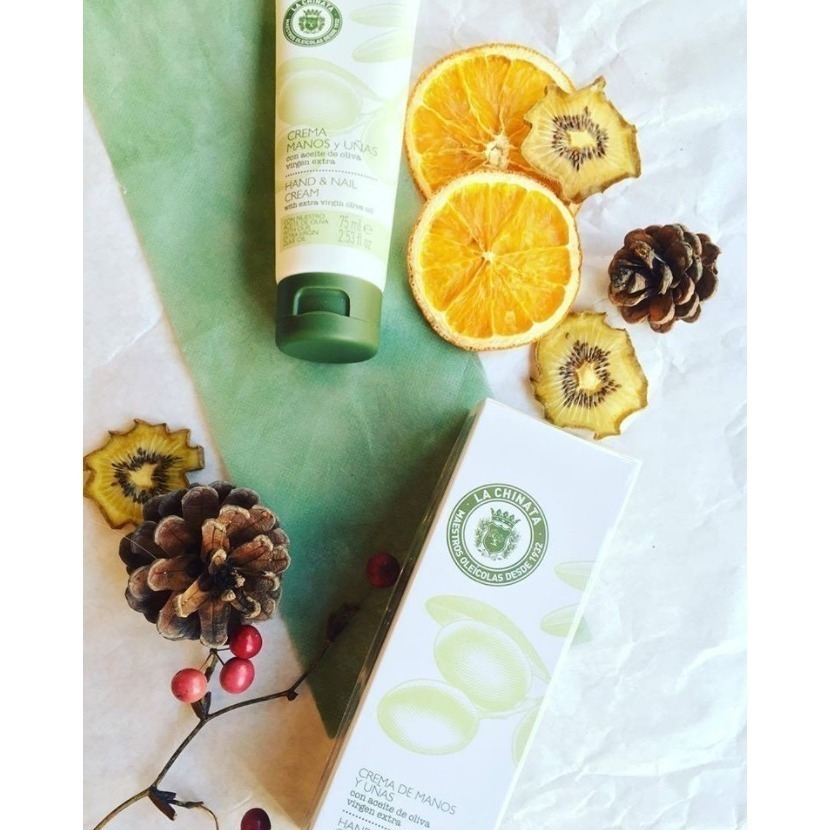 『現貨』西班牙 LA CHINATA 初榨橄欖油護手護甲霜 HAND & NAIL CREAM 75ml-細節圖2