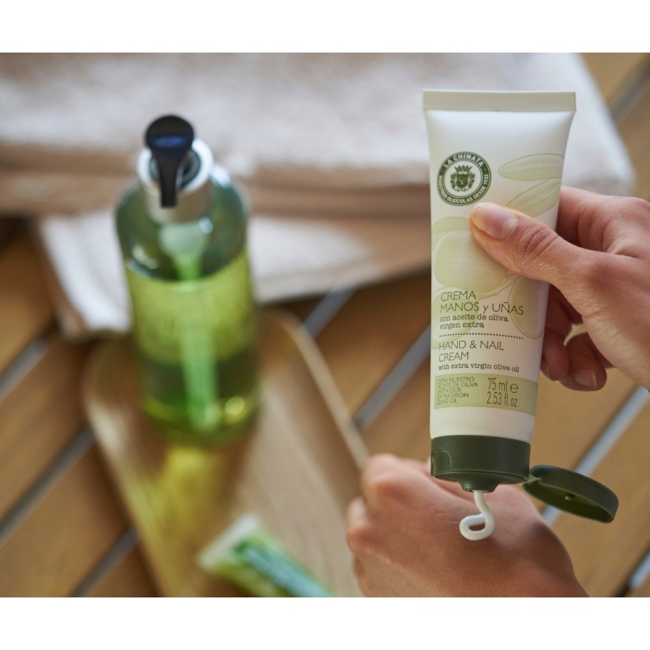 『現貨』西班牙 LA CHINATA 初榨橄欖油護手護甲霜 HAND & NAIL CREAM 75ml-細節圖3