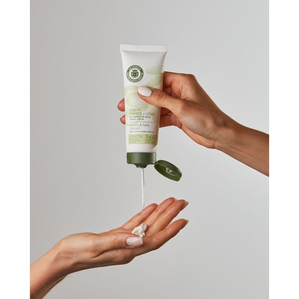 『現貨』西班牙 LA CHINATA 初榨橄欖油護手護甲霜 HAND & NAIL CREAM 75ml-細節圖5