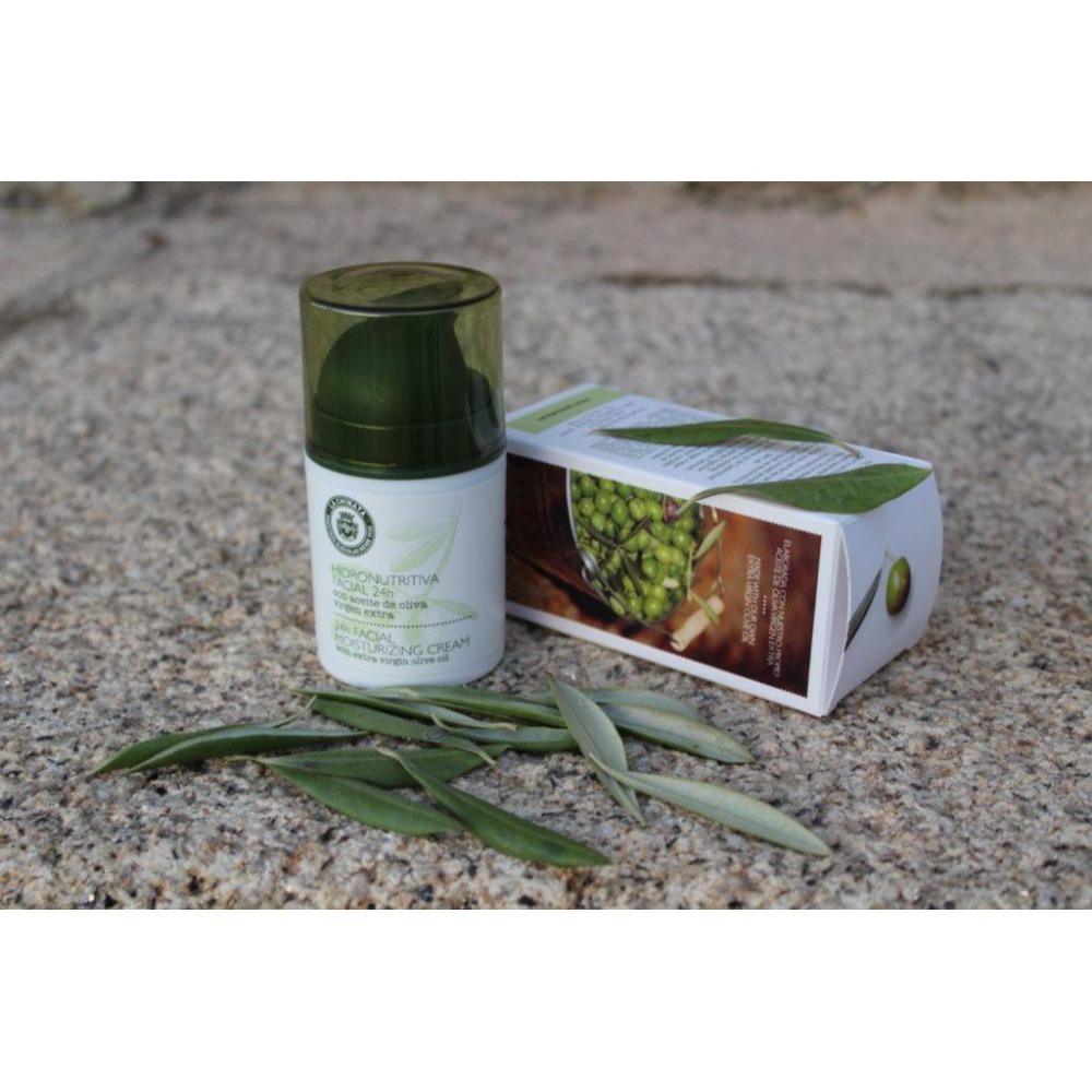 『現貨』西班牙LA CHINATA極緻經典保濕霜 Hidronutritiva Facial 24h 50ML-細節圖2