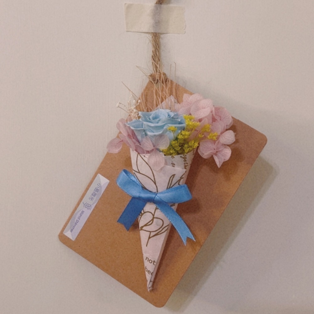 甜筒小花束掛卡-規格圖3