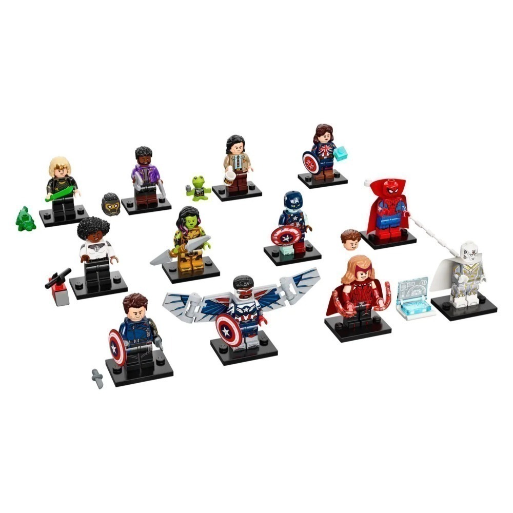 ✪頑聚殿✪ 樂高 LEGO 71031 漫威第一代人偶包 全套12隻-細節圖2
