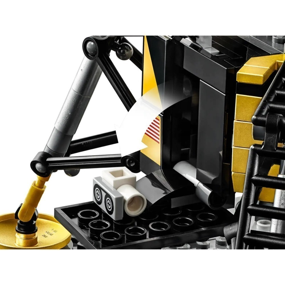 ✪頑聚殿✪ 樂高 LEGO 10266 創意 CREATOR 阿波羅11號 全新現貨-細節圖9