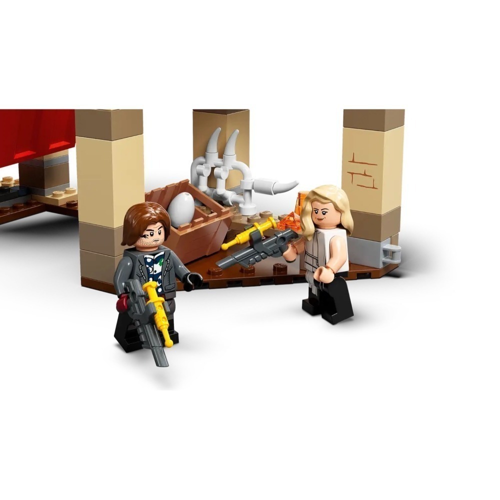 ✪頑聚殿✪ 樂高 LEGO 76948 侏儸紀 Jurassic 霸王龍和野蠻盜龍逃脫 全新現貨-細節圖5