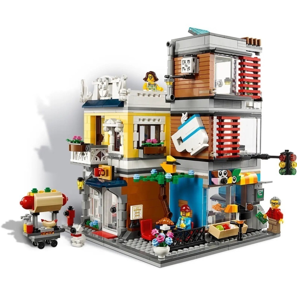 ✪頑聚殿✪ 樂高 LEGO 31097 創意 CREATOR 寵物店和咖啡廳 全新現貨-細節圖4