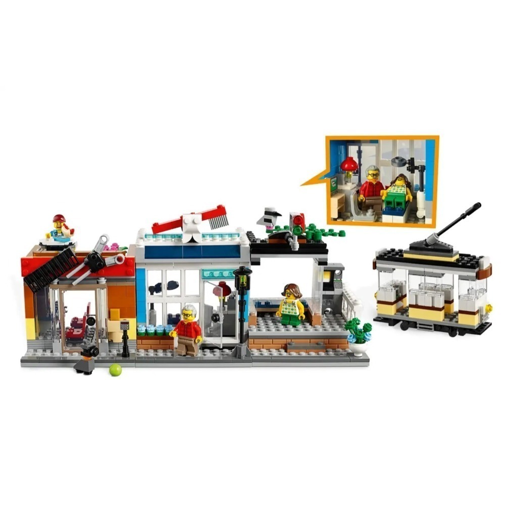 ✪頑聚殿✪ 樂高 LEGO 31097 創意 CREATOR 寵物店和咖啡廳 全新現貨-細節圖6