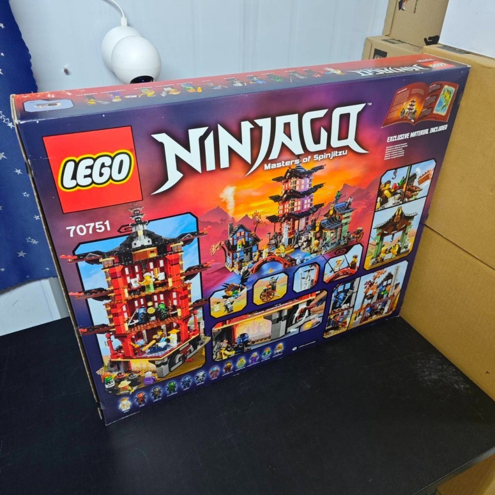 ✪頑聚殿✪ 樂高 LEGO 70751 忍者 NINJAGO 飛天忍者神廟 全新現貨-細節圖2