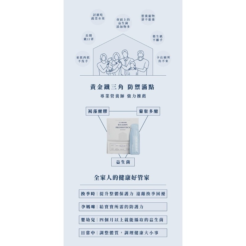 大人小孩都愛吃💗 【 億元菌 🌸】益生菌 粉末細緻 不黏牙 防護力 ✨K.C WinWin 現貨-細節圖3