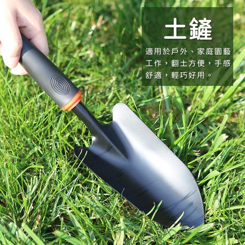 大信百貨》黑質感 園藝工具【✨夏日推薦】鏟子 耙子 鐵鍬 花盆栽 多肉植物 栽種 鬆土工具 園藝 種花-細節圖4