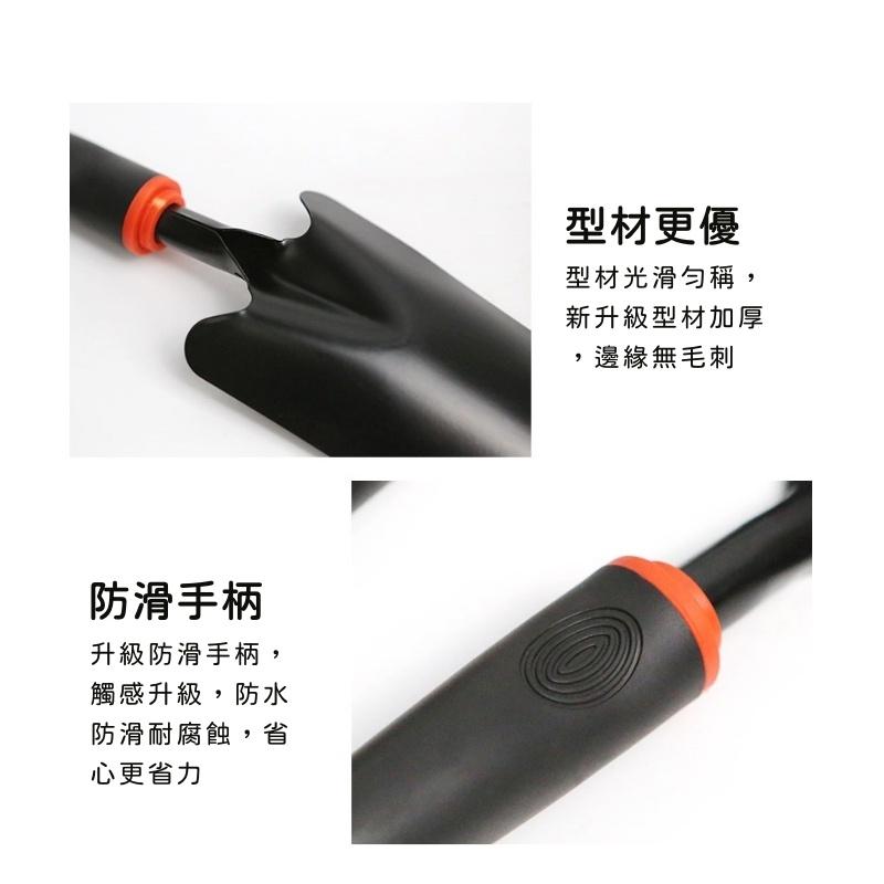 大信百貨》黑質感 園藝工具【✨夏日推薦】鏟子 耙子 鐵鍬 花盆栽 多肉植物 栽種 鬆土工具 園藝 種花-細節圖6