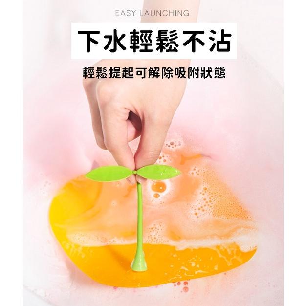 大信百貨》小豆芽 日式 可愛 地漏蓋 廁所地漏 防蟲 防臭蓋 矽膠 貼地漏蓋神器 地漏 水溝蓋 浴室 廚房-細節圖4