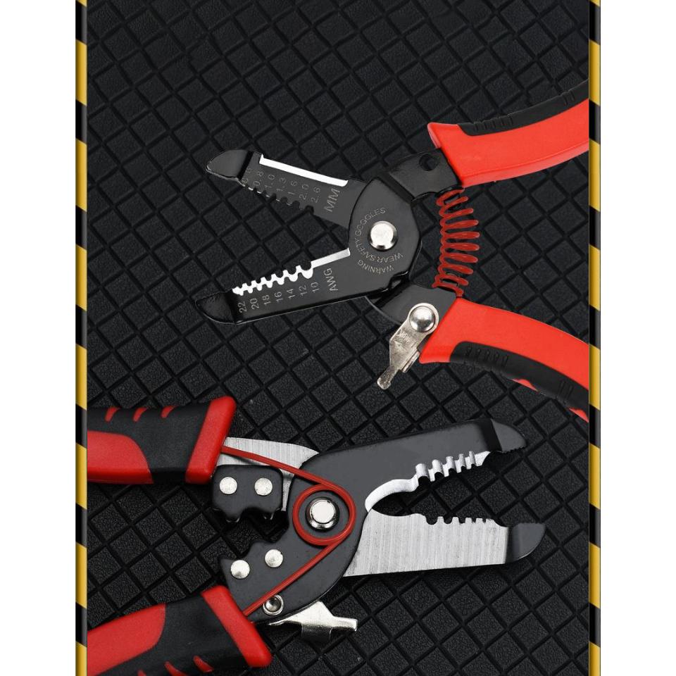 大信百貨》萬用剝線鉗【全網最低價】0.6-2.6mm 剝皮 電線鉗 剪線鉗 網路鉗 剝線鉗 線路鉗 撥線鉗 鉗子 剝線鉗-細節圖8