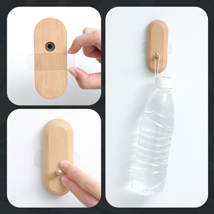 大信百貨》【全網最低!】60入 透明無痕貼 貼春聯 貼照片 無痕方形黏膠 雙面黏膠 透明黏膠，無痕貼-細節圖7