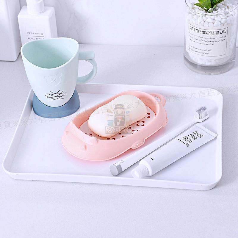 大信百貨》 河馬家族 瀝水皂盒 肥皂盒 北歐 皂盒 無痕皂盒 河馬-細節圖4