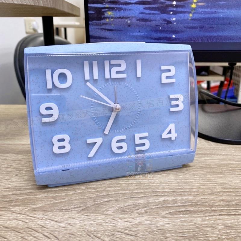 《大信百貨》立體數字 麥稈大方鬧鐘 桌上型指針鬧鐘 數字指針夜光 糖果鬧鍾 鈴聲鬧鈴 學生 貪睡鬧鐘 時鐘 鬧鐘-細節圖7