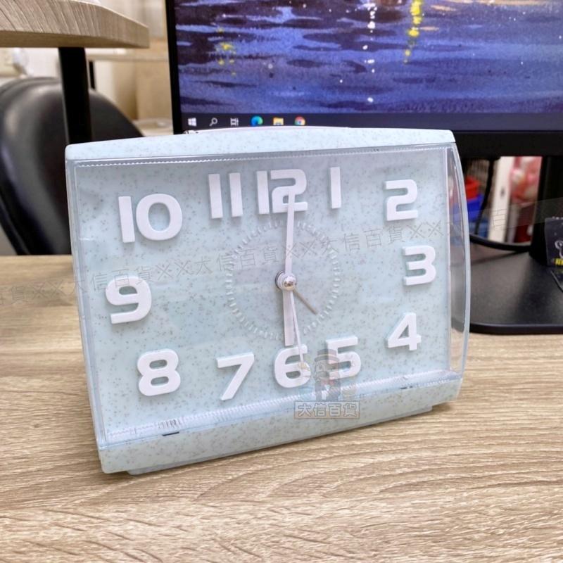 《大信百貨》立體數字 麥稈大方鬧鐘 桌上型指針鬧鐘 數字指針夜光 糖果鬧鍾 鈴聲鬧鈴 學生 貪睡鬧鐘 時鐘 鬧鐘-細節圖8