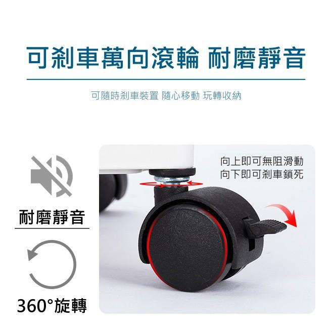 大信百貨》【超商免運】YC690 純白質感 夾縫置物推車 桌面收納 四層推車 置物推車 收納推車 縫隙推車 移動置物架-細節圖6