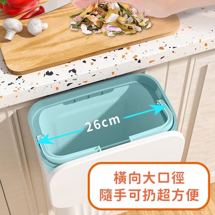 大信百貨》壁掛垃圾桶【大容量✨】垃圾桶 掛式垃圾桶 廚房垃圾桶 壁掛式垃圾桶 垃圾桶大容量 廁所垃圾桶 除臭 垃圾 廚餘-細節圖6